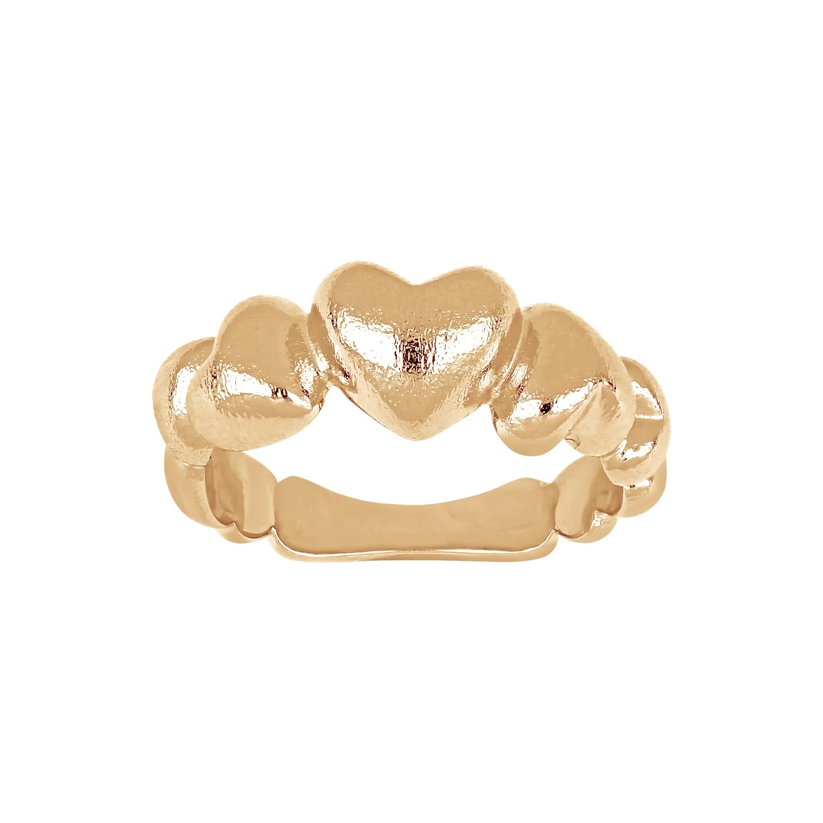 14 kt.guld hjerte ring