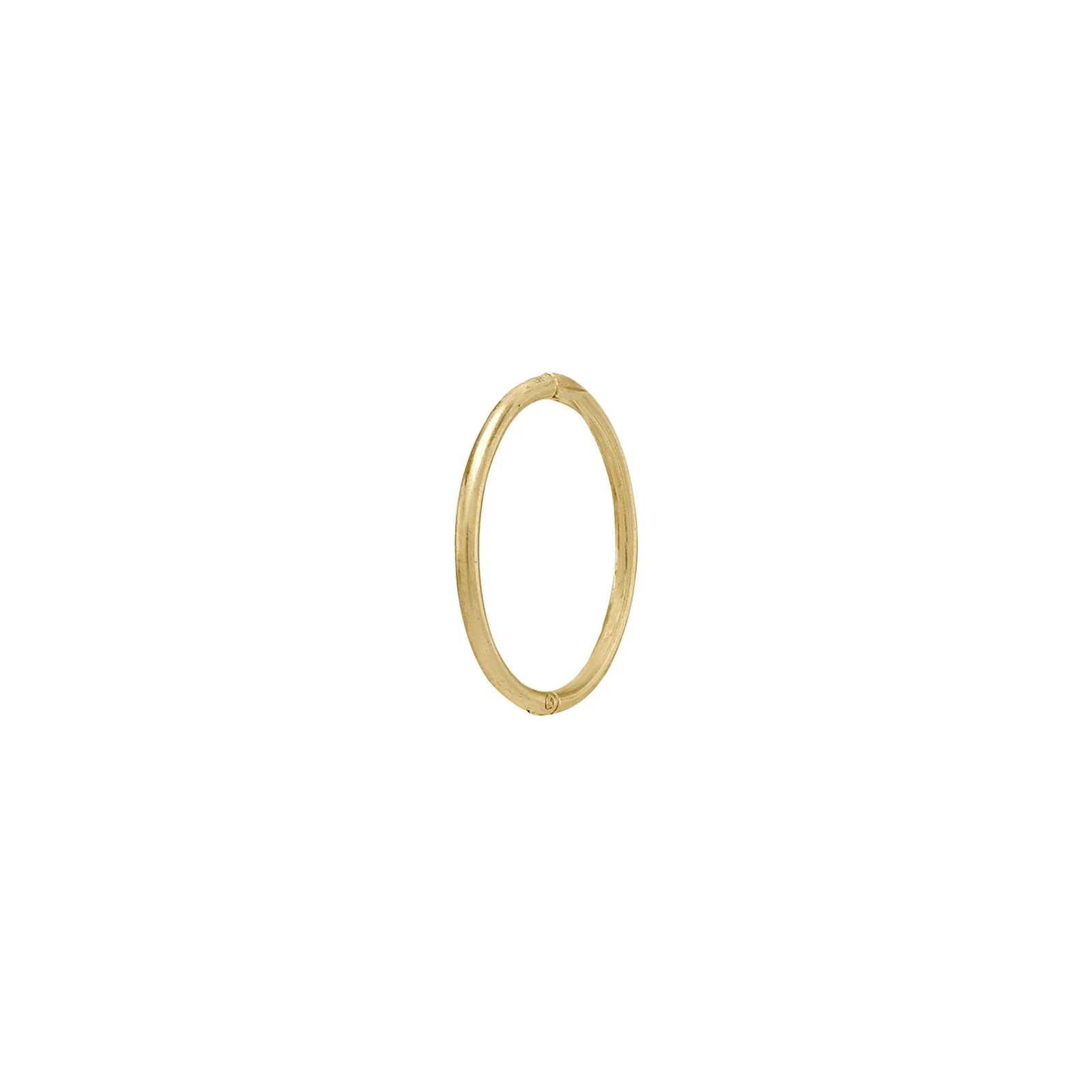 14kt. creol 1mm tråd, 12mm (1stk) PIERCE52