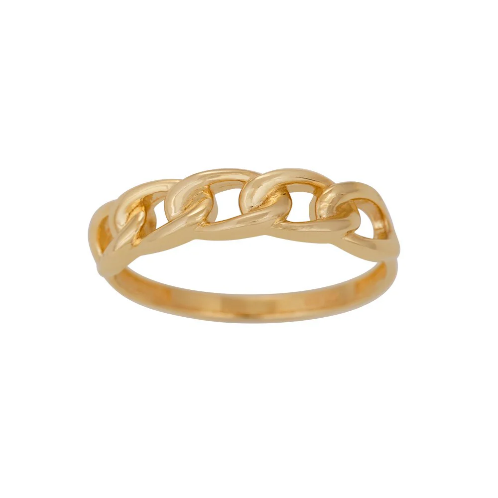 8kt. guldring panser