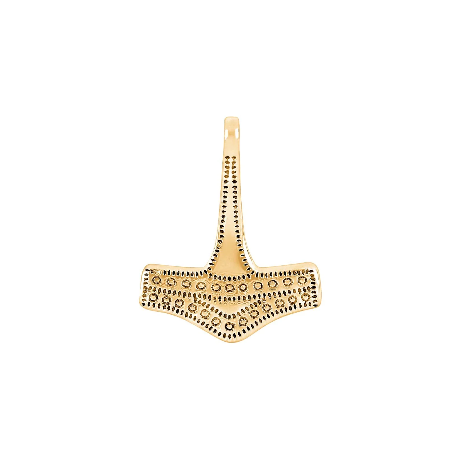 8kt. guldvedhæng Thors hammer
