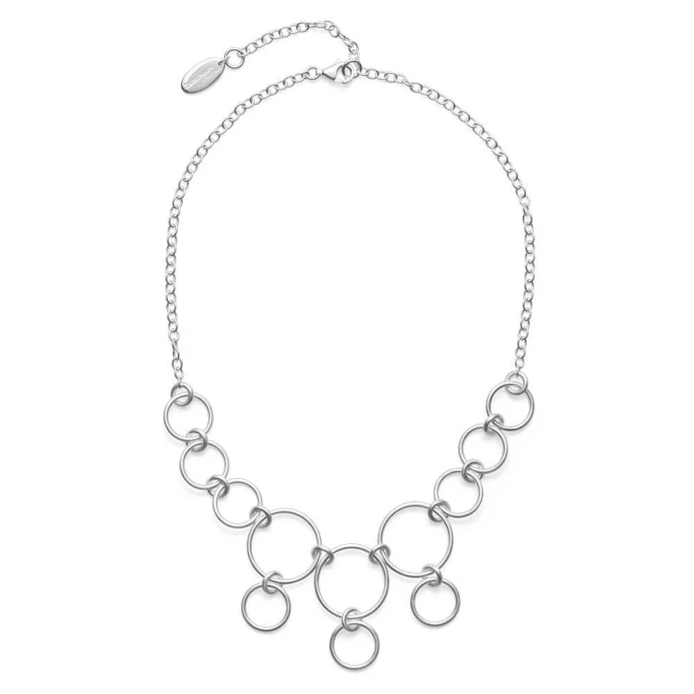 925/- collier mat/blank, 40cm + 5cm