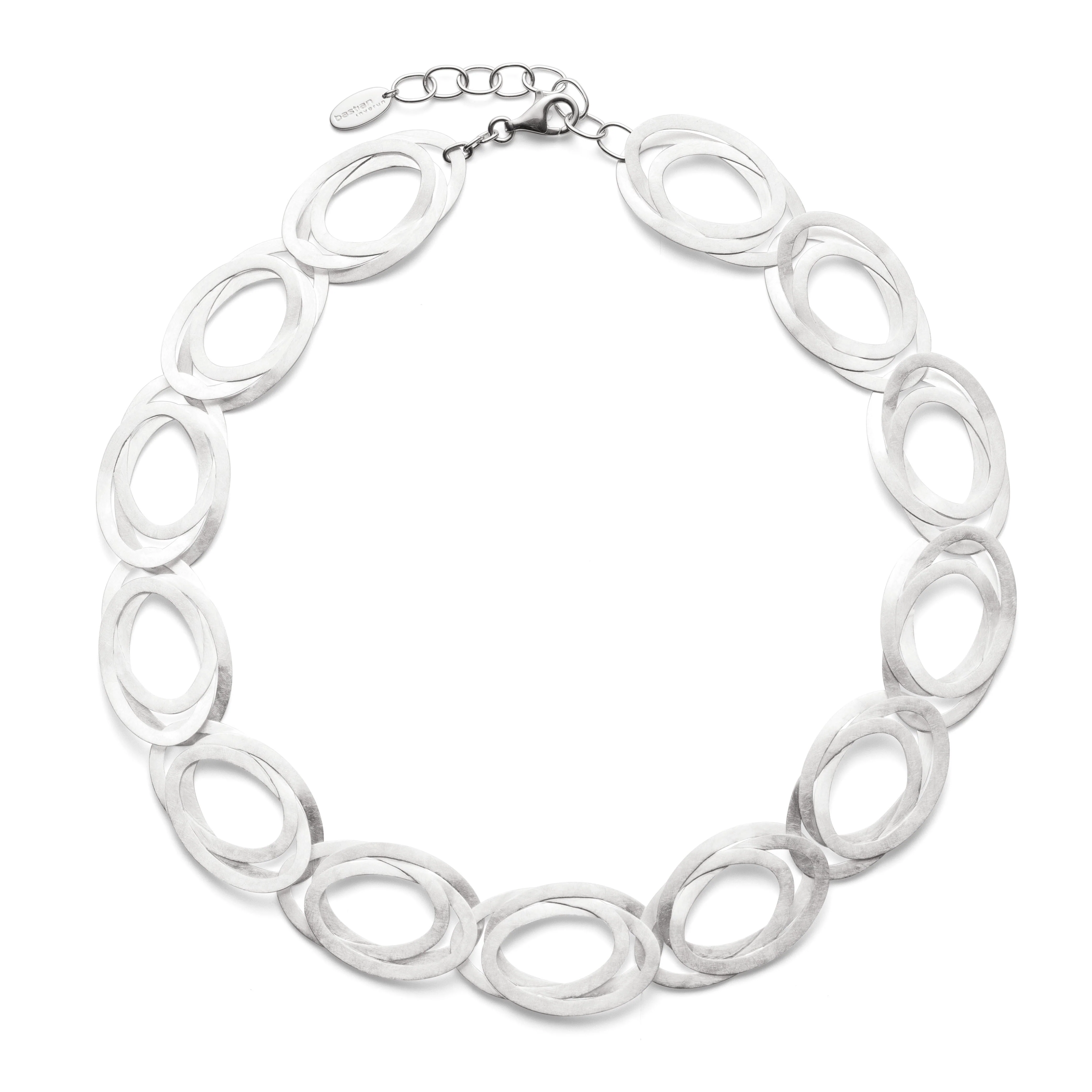 925/- mat collier, 50CM +5CM