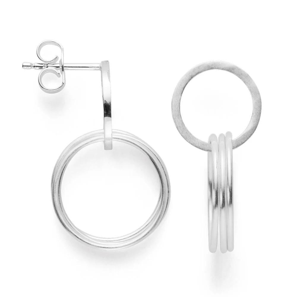 925/- Ørestikker mat/blank