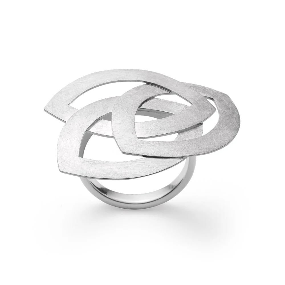 925,- Ring børstet