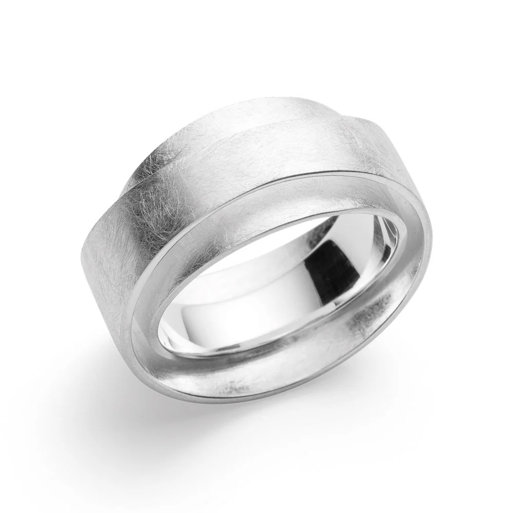 925,- Ring børstet