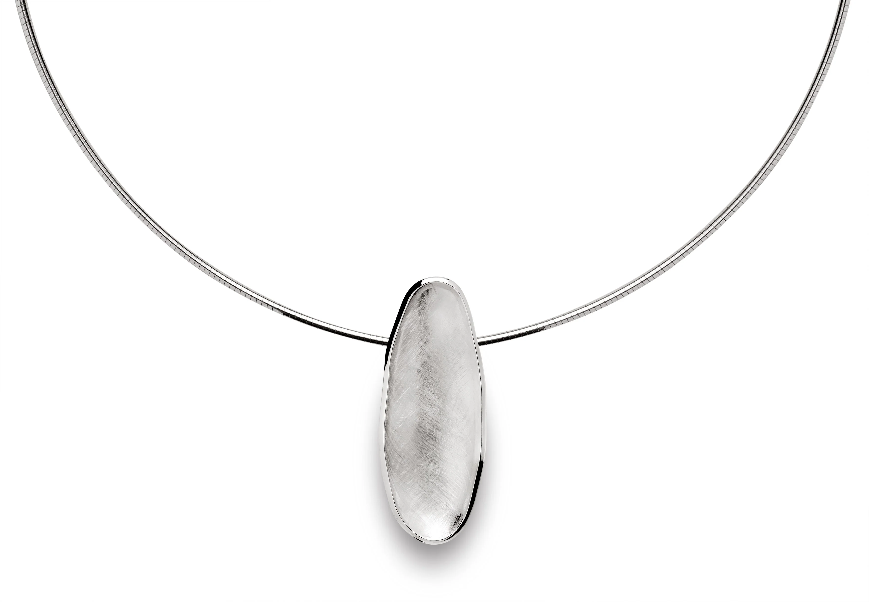 925/- Vedhæng børstet