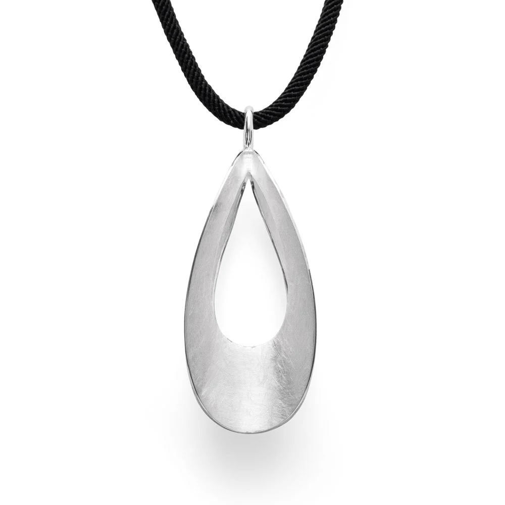 925/- Vedhæng børstet/blank