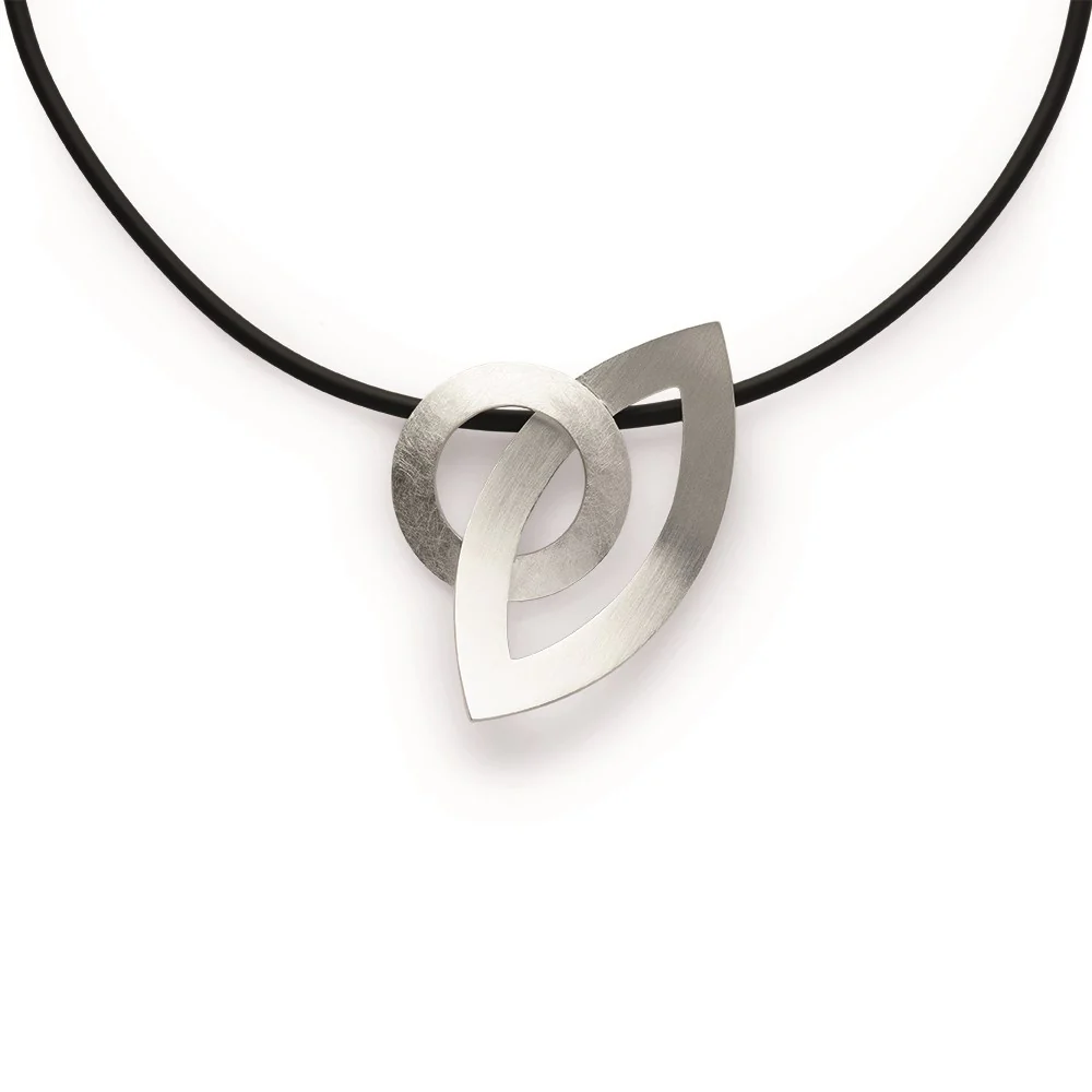 925/- Vedhæng, mat/mat