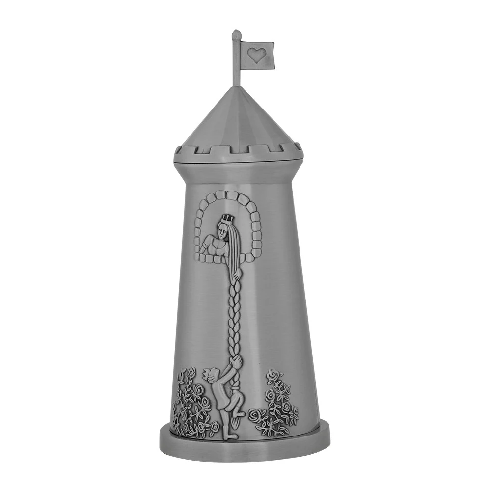 Fortinnet sparebøsse prinsesseslot- 7,5x19cm