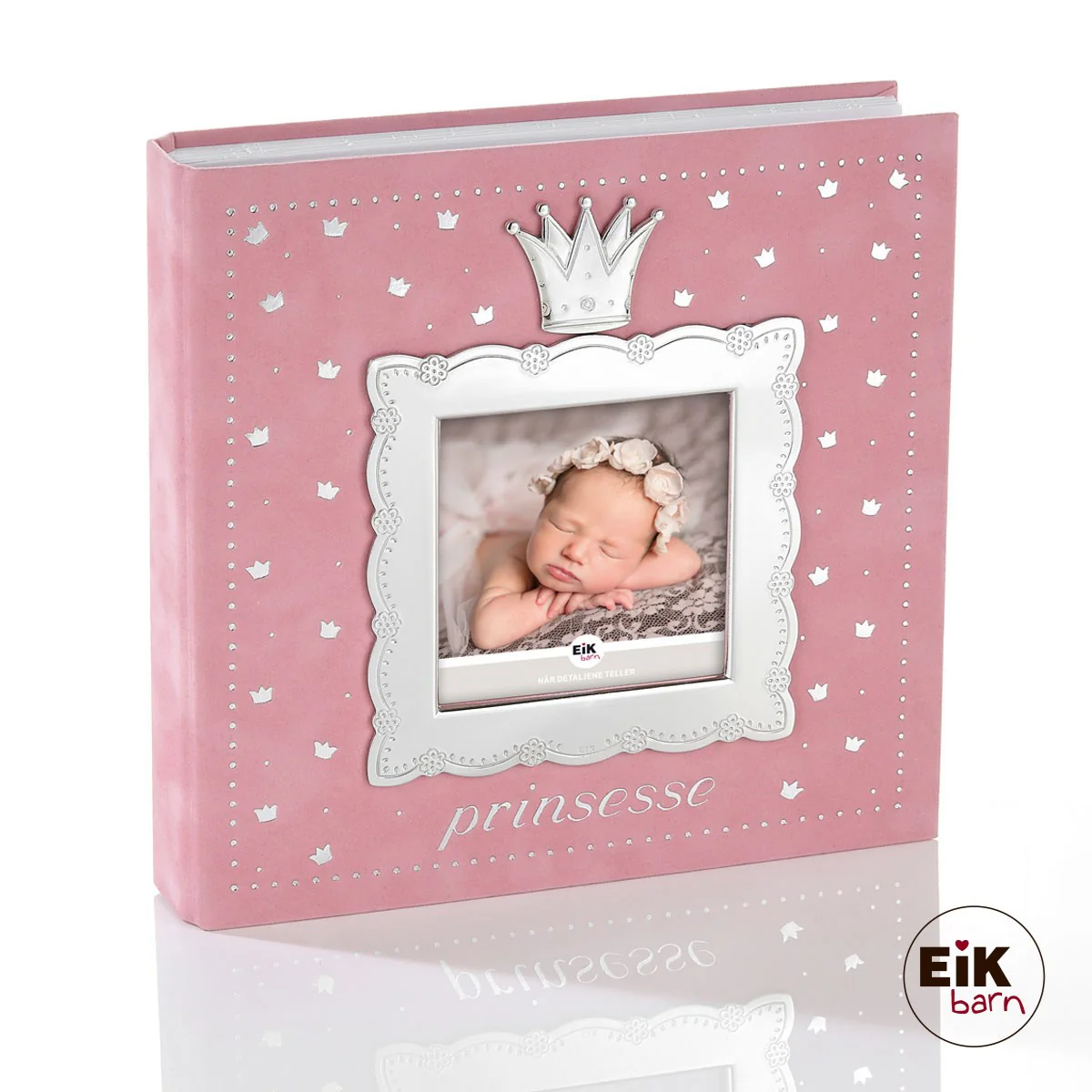 Fotoalbum prinsesse, lyserødt