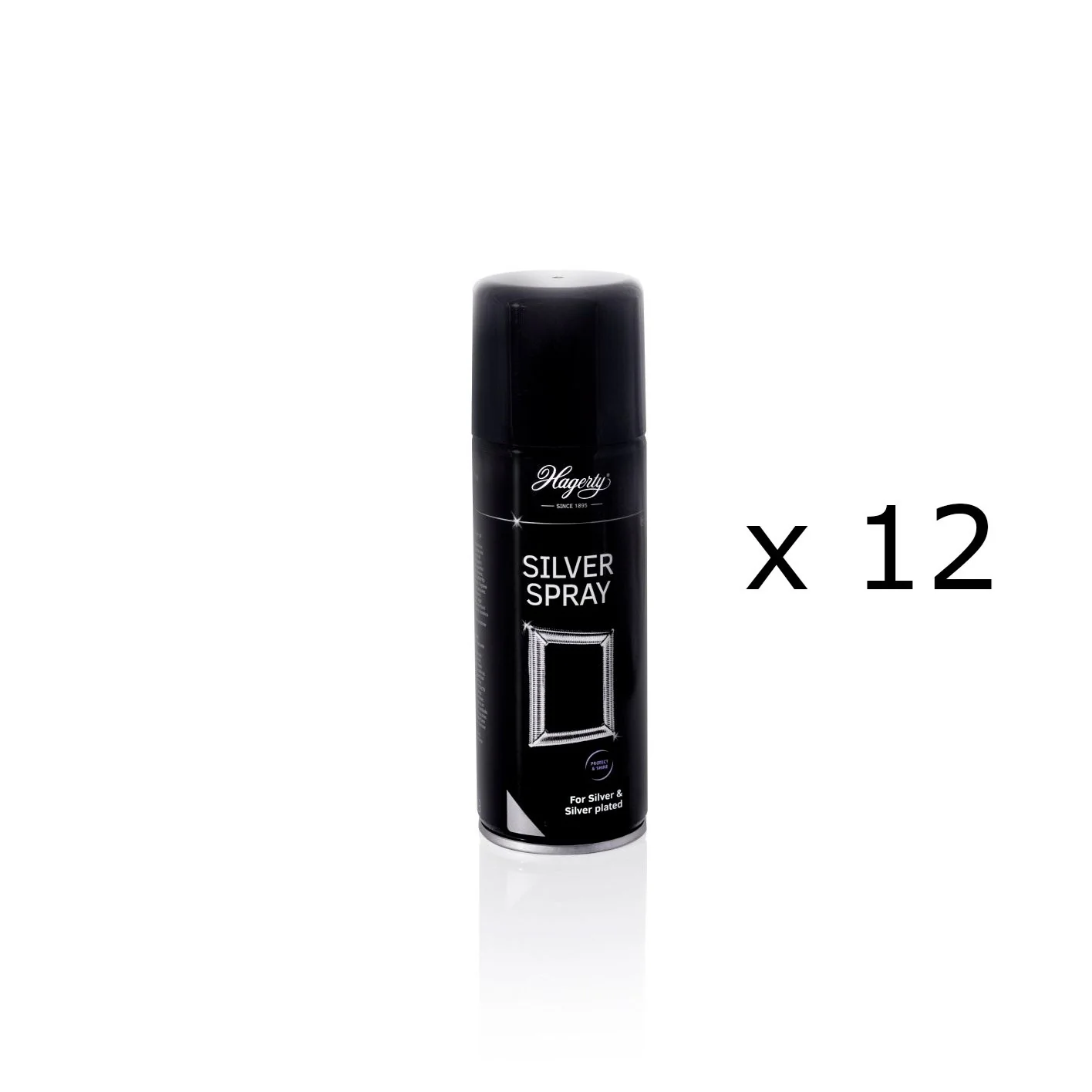 HAGERTY SILVER SPRAY 12X200ML