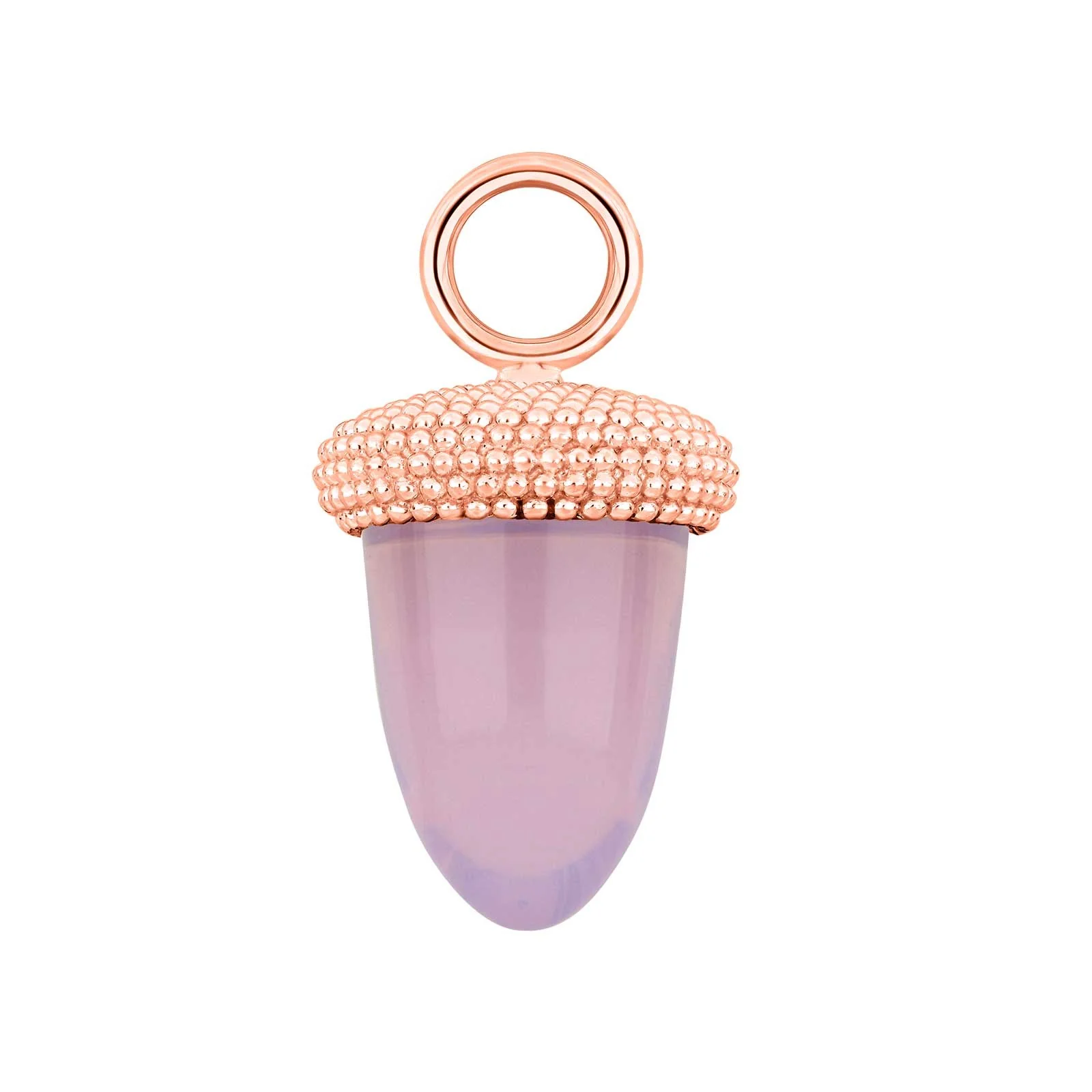 Kvartsglas agern form - Image 30