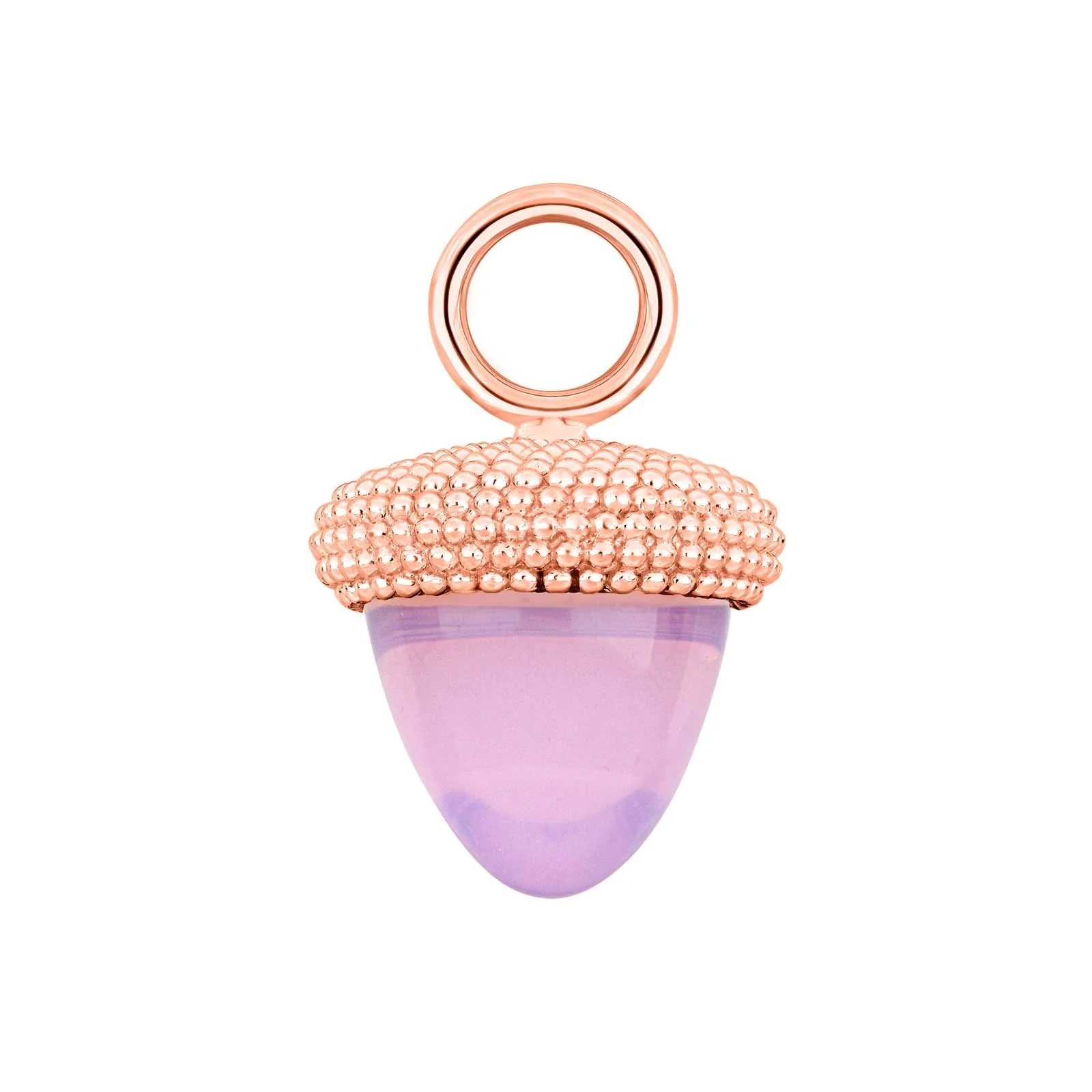 Kvartsglas agern form - Image 30