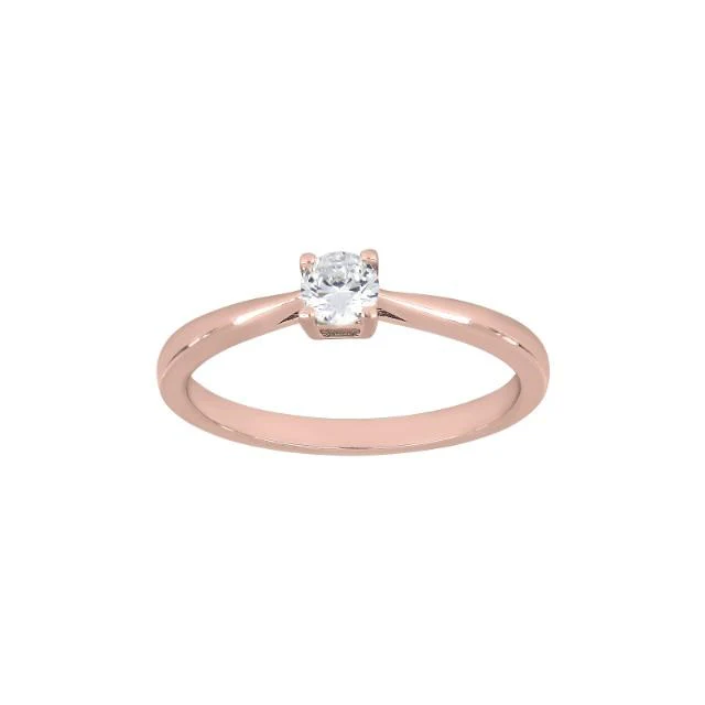 Rhd. sølv ring 4mm grab HEGENOR - Image 2