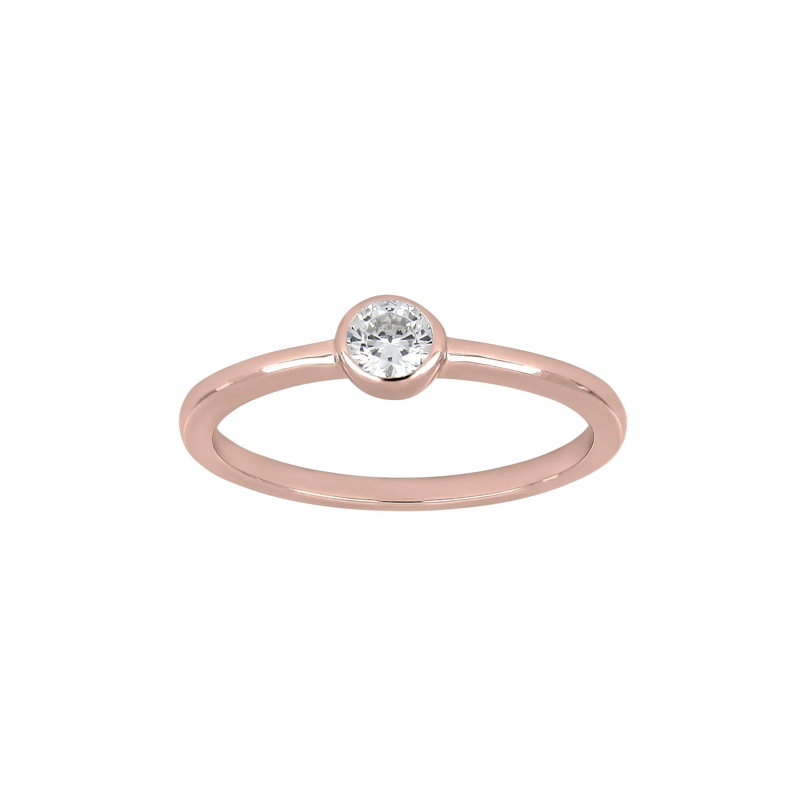 Rhd. sølv ring 4mm rør HANNANOR - Image 2