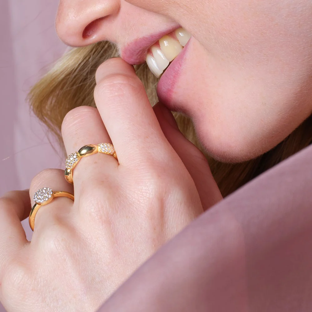 Rhd. Sølv ring REBECCANOR - Image 3