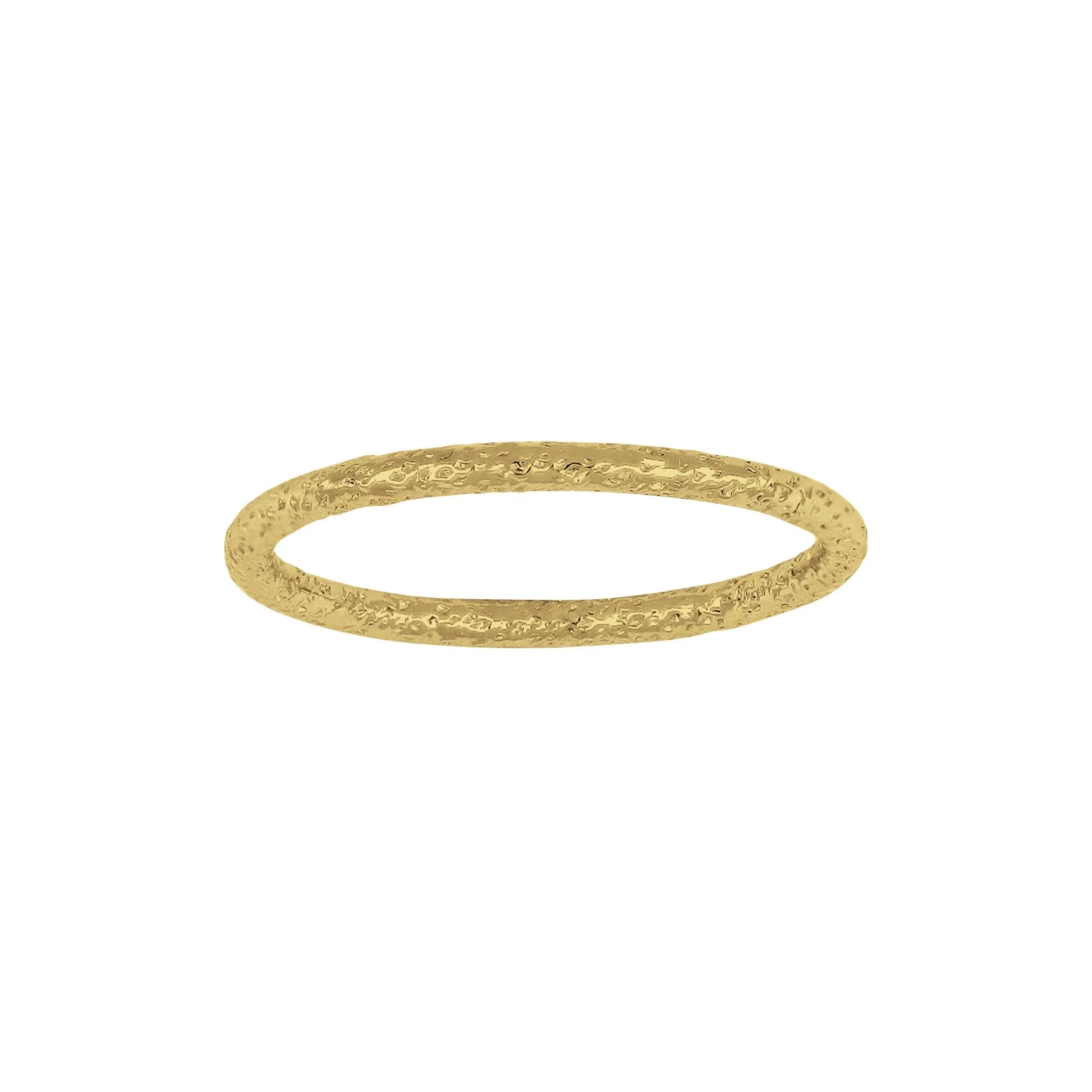 Rhod. sølv ring  NICE52 1,6mm