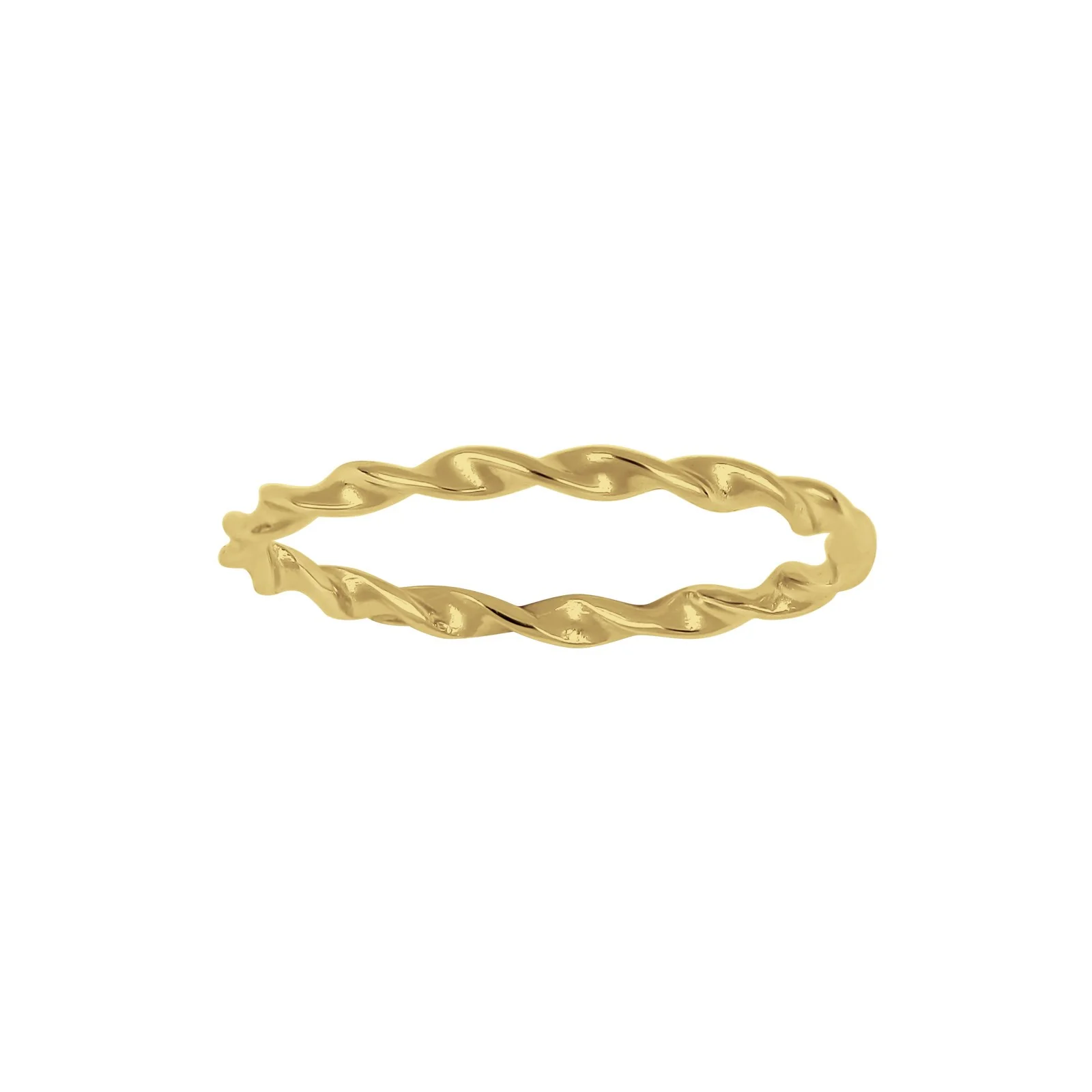 Rhod. sølvring NICE52 1,6mm