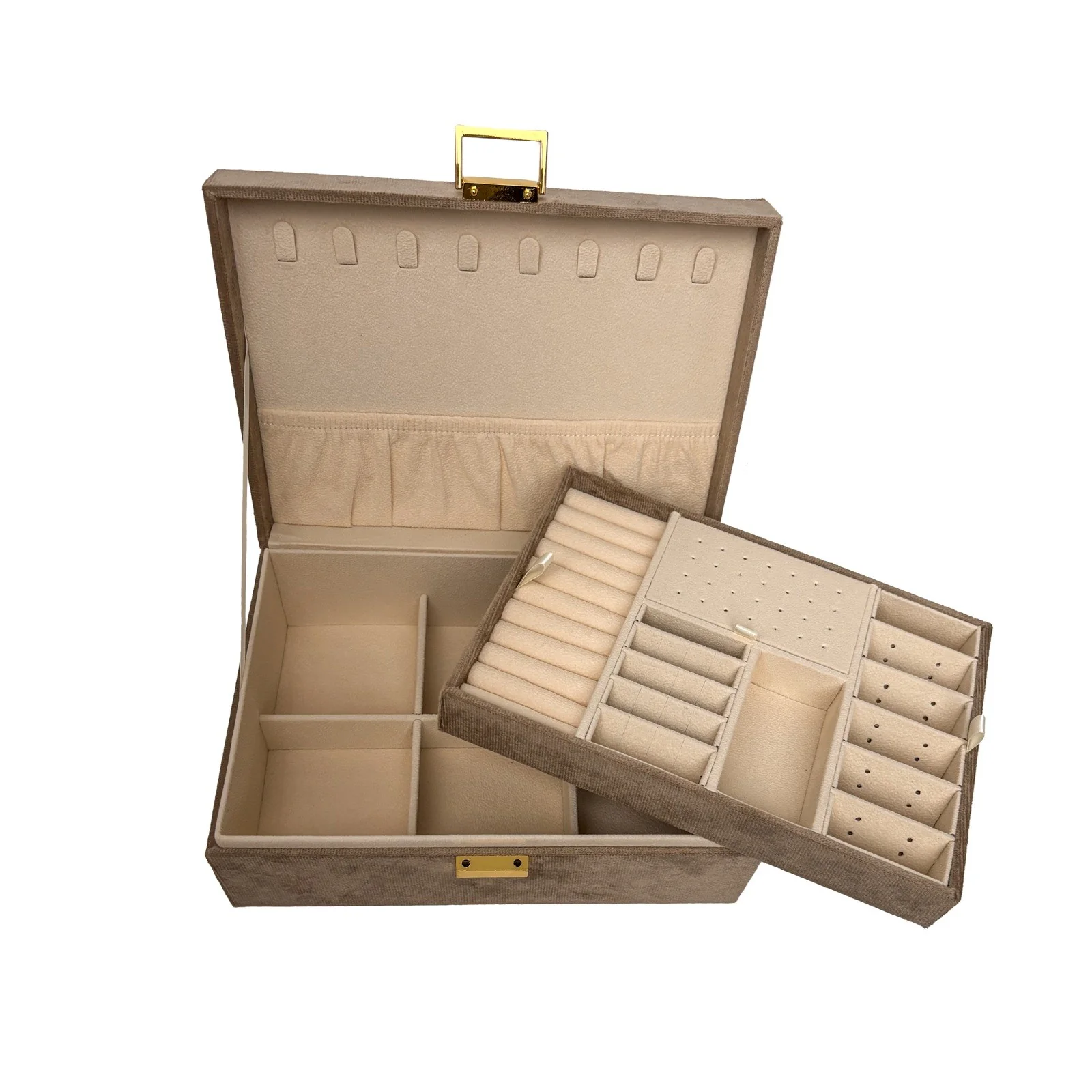 Siersbøl beige jewellery box - Image 3