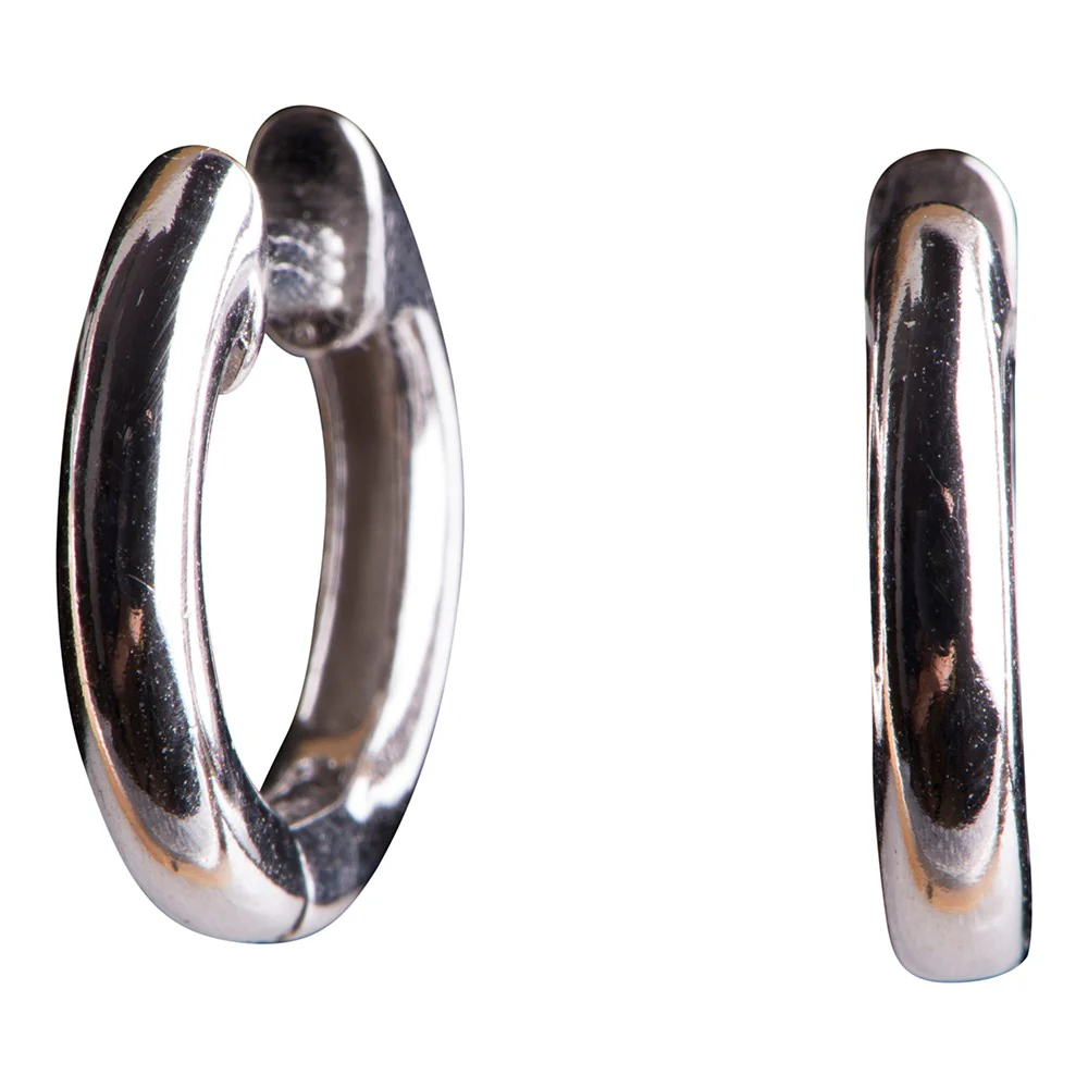 Sølv creol 13 mm