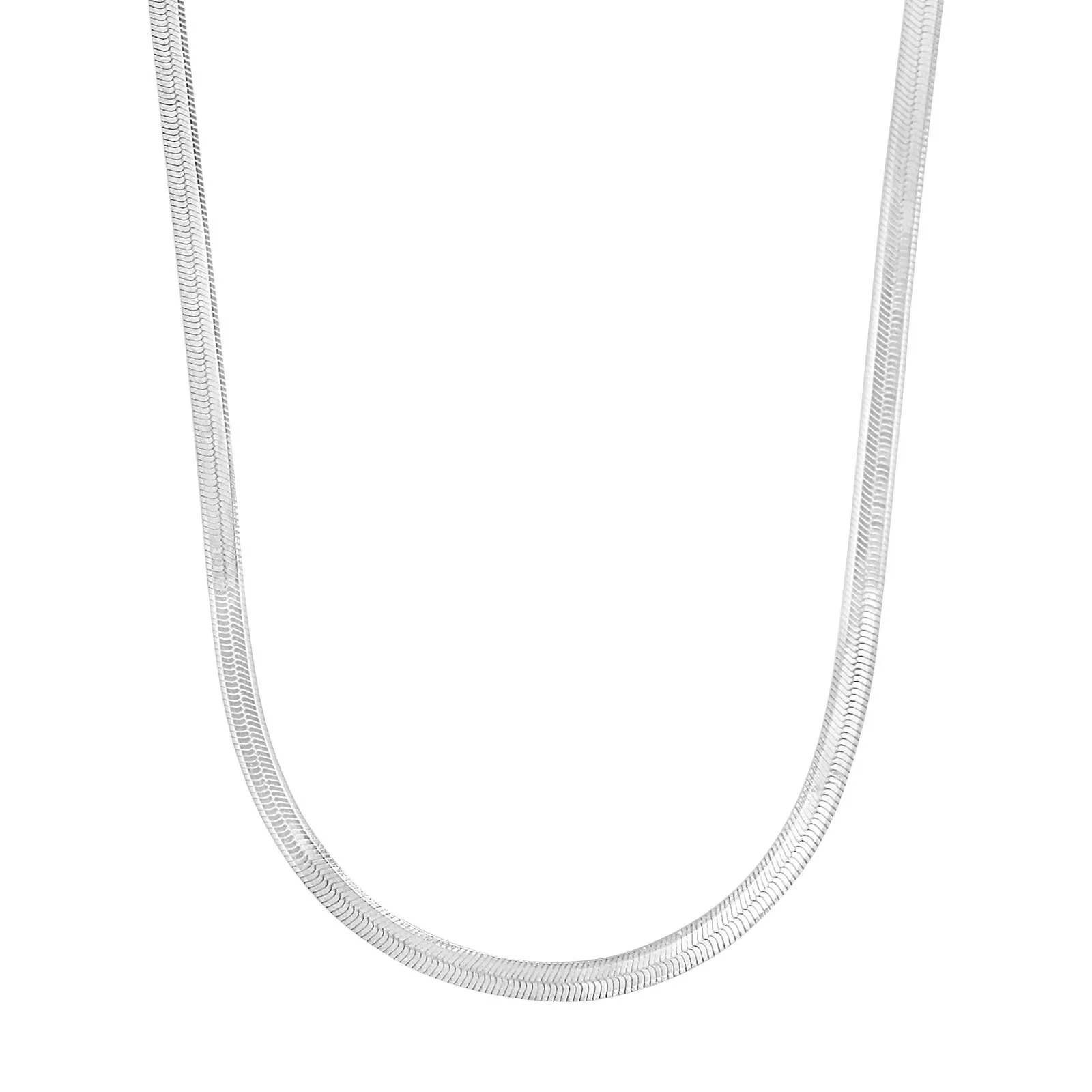Sølv halskæde FLAT52 - Image 7