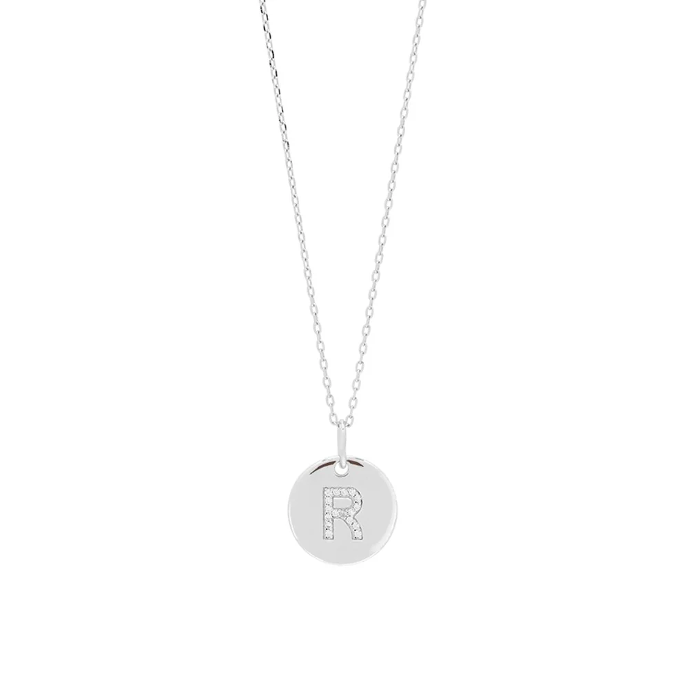 Sølv kæde ELLANOR 14mm plade, 42+3cm - Image 27