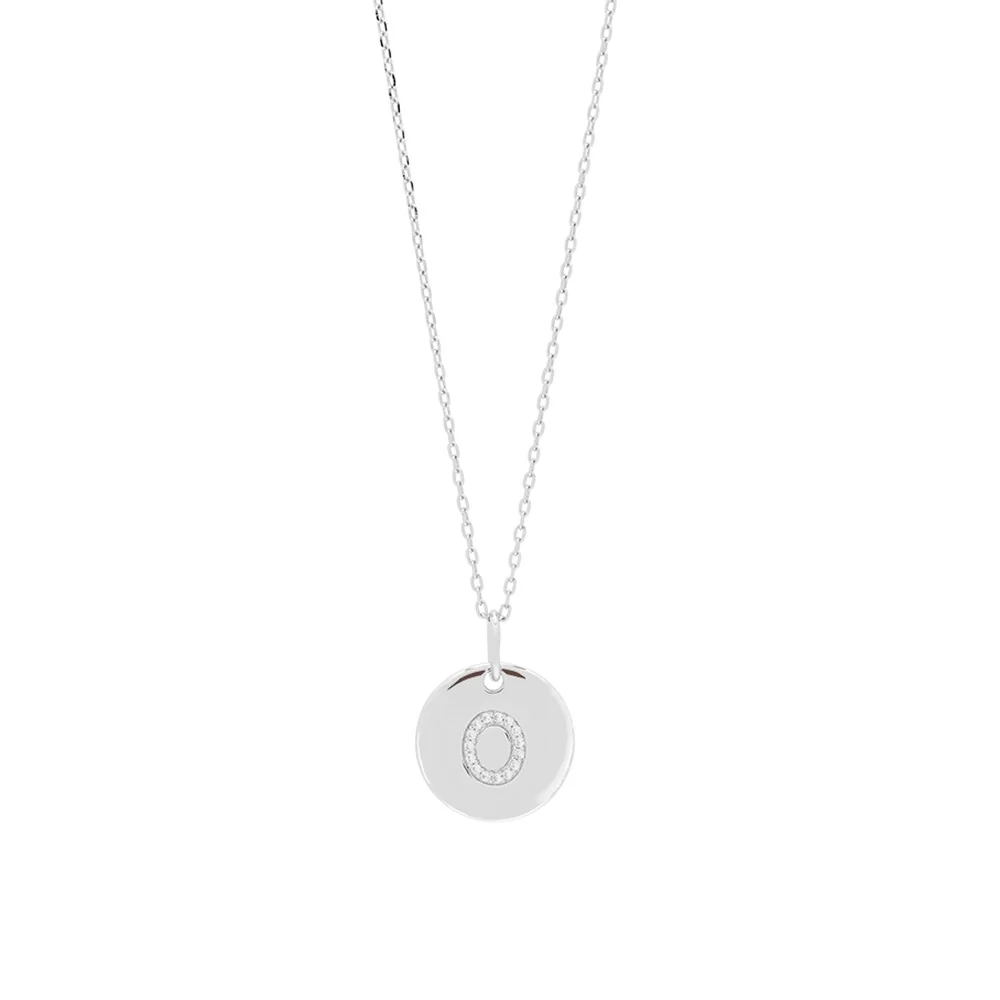 Sølv kæde ELLANOR 14mm plade, 42+3cm - Image 29