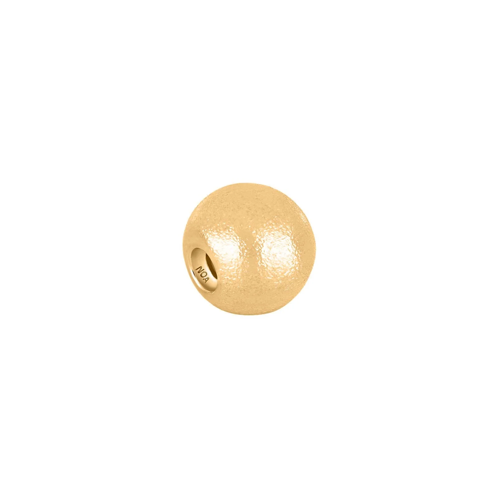 Sølv kugle system-lås mat 12mm