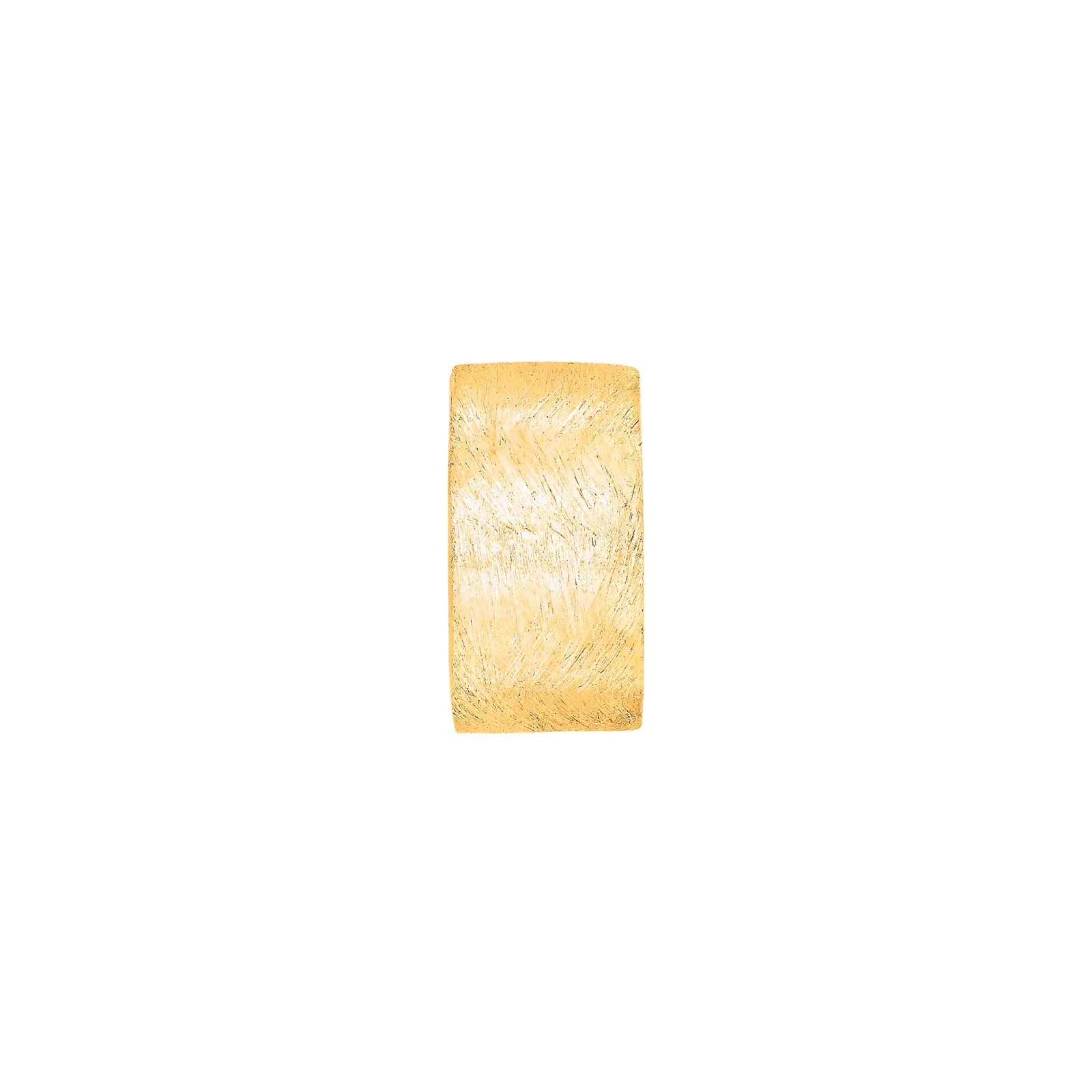 Sølv mat system-vedhæng 16x8mm