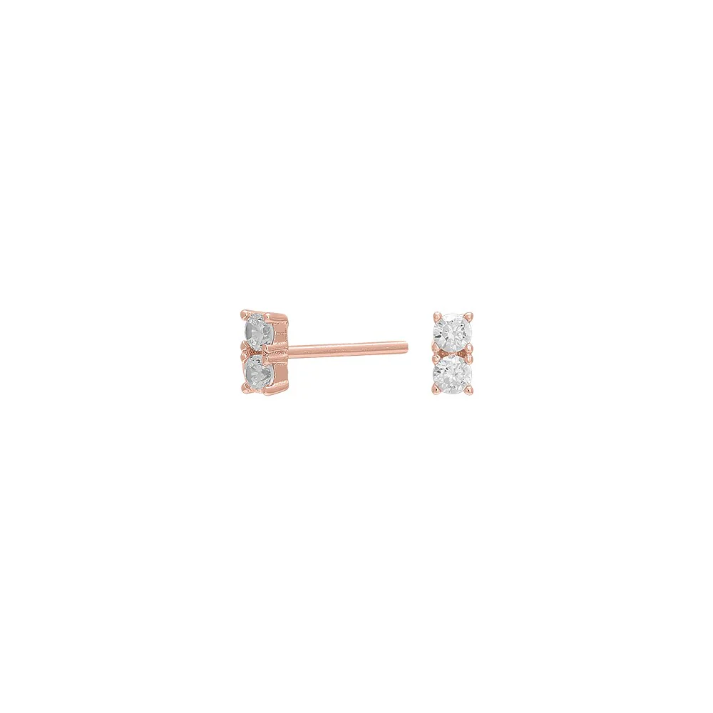 Sølv ørestikker EVENOR 5mm - Image 2