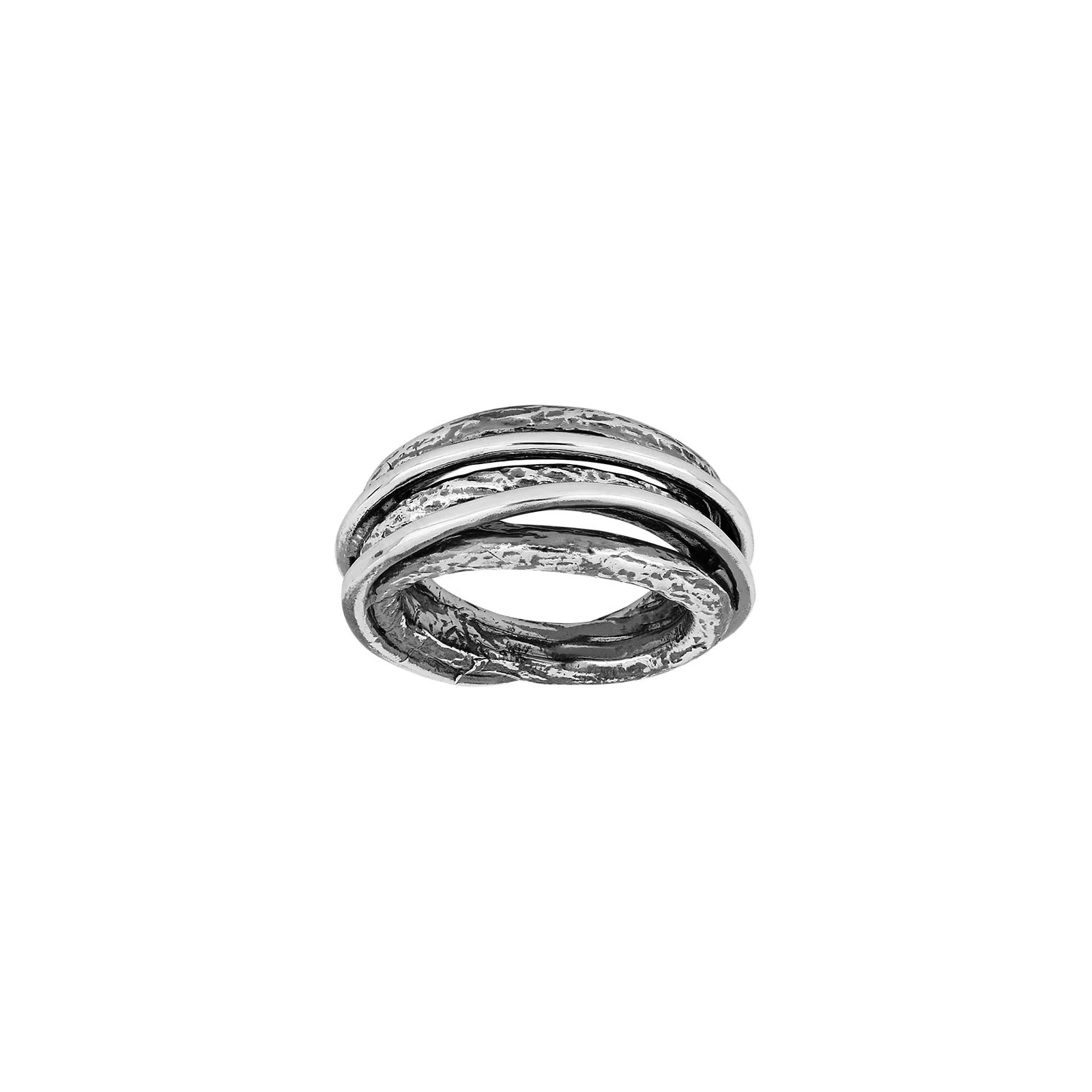 Sølv + oxyd. ring