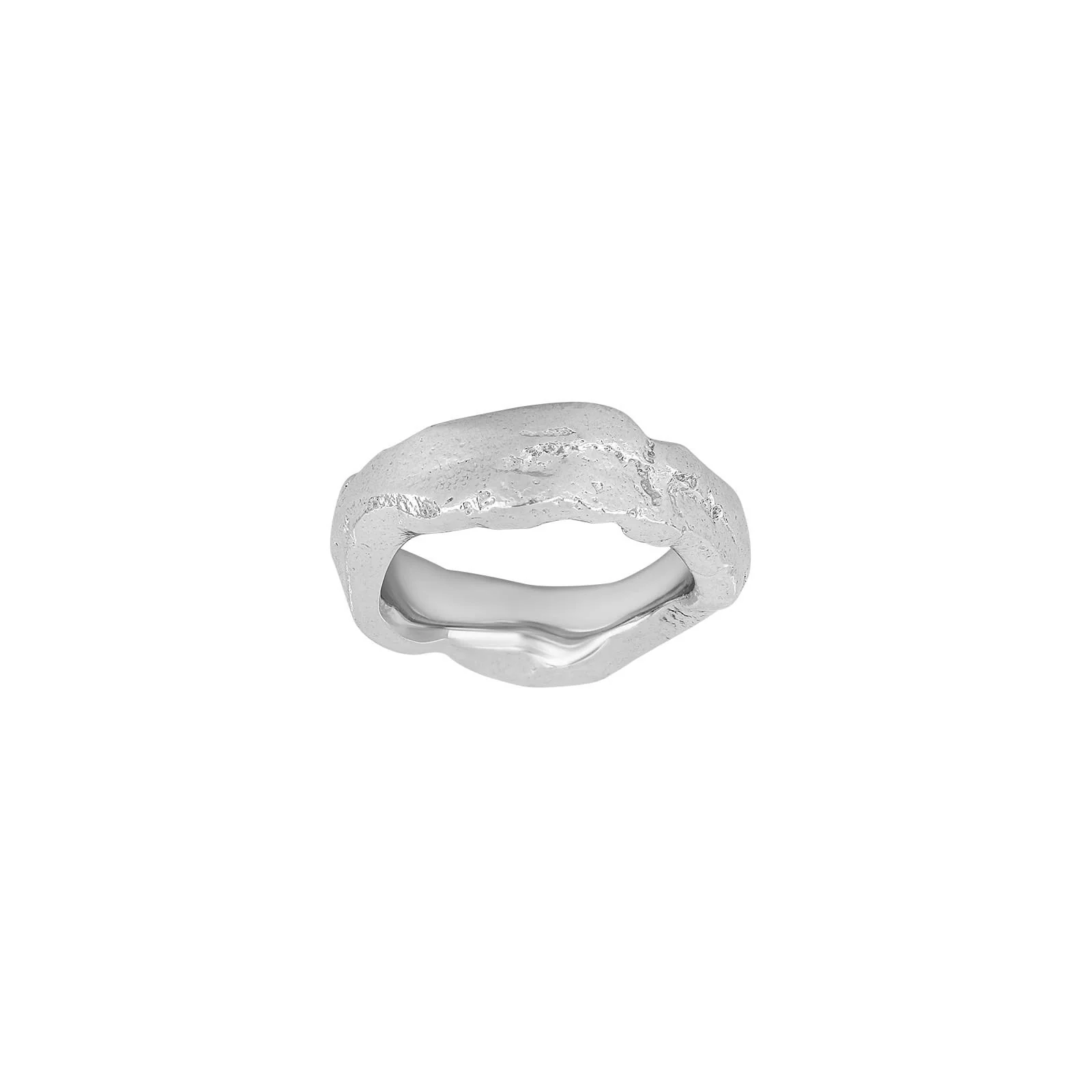 Sølv rhod. ring - Image 2