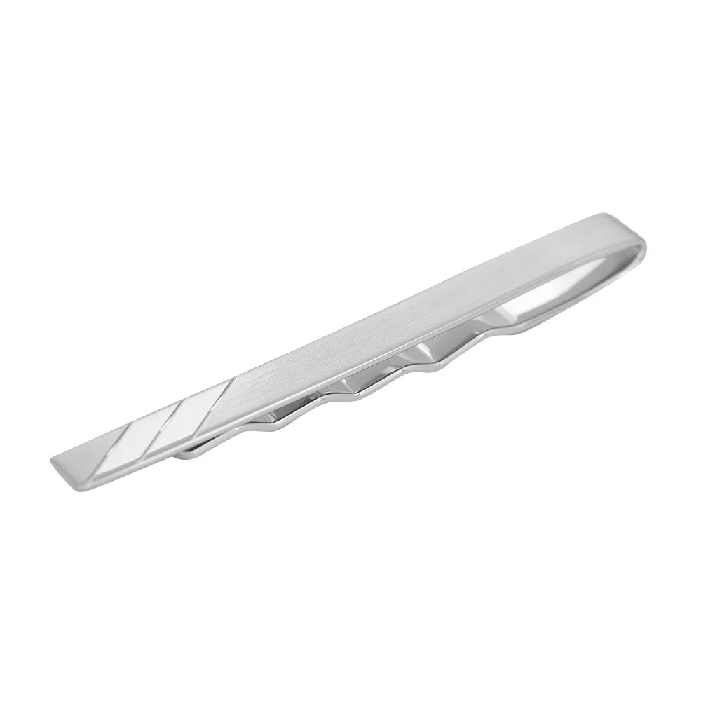 Sølv Slipseholder polished/brushed