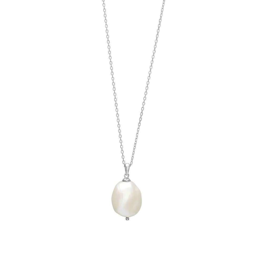 Sølvkæde BAROQUE52 perle 20mm - Image 2