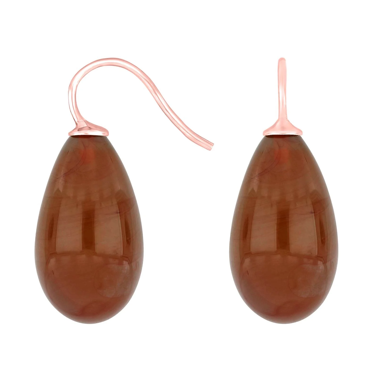 Sølvøreh. m/bøhmisk kvartsglas - Image 11