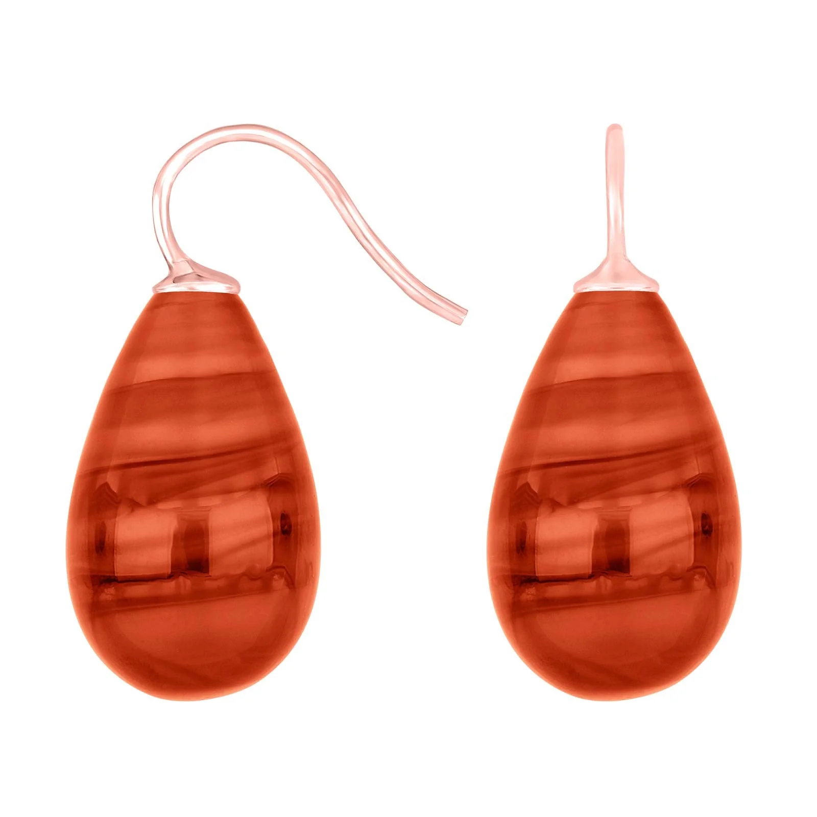 Sølvøreh. m/bøhmisk kvartsglas - Image 34