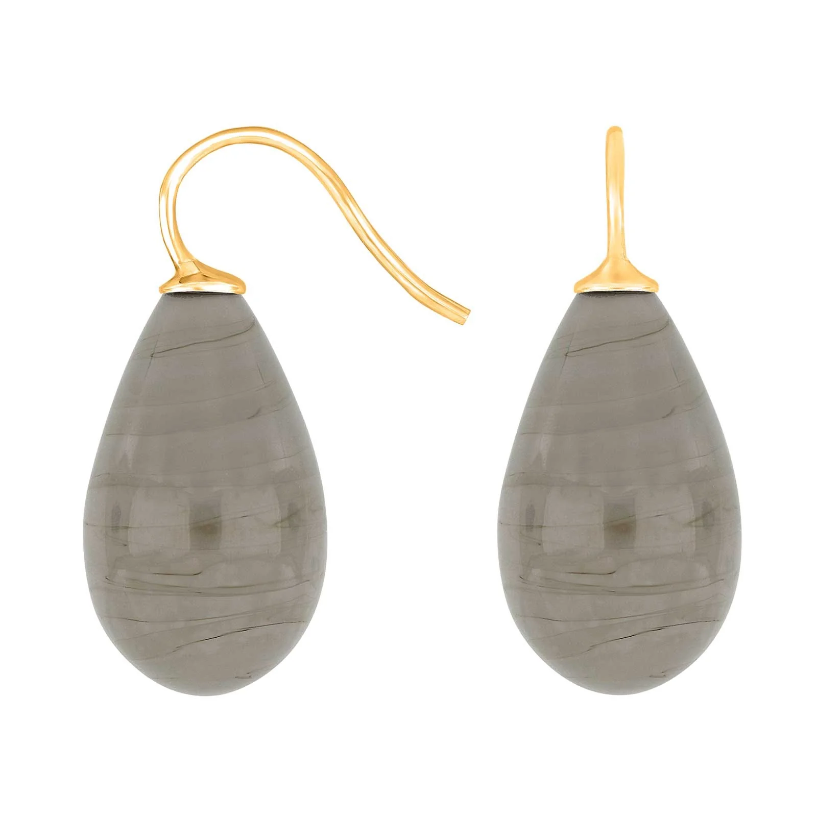 Sølvøreh. m/bøhmisk kvartsglas - Image 43