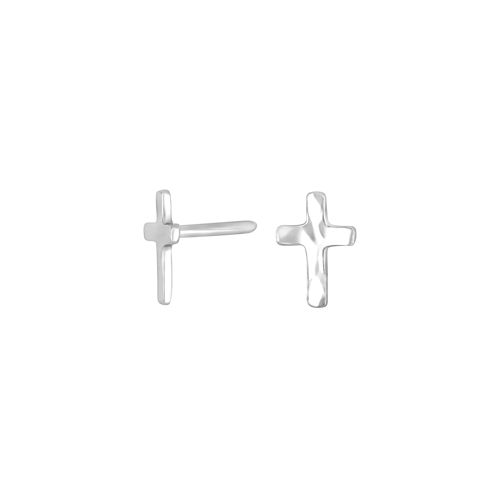 Sølvørestikker CHARM52 kors - Image 2