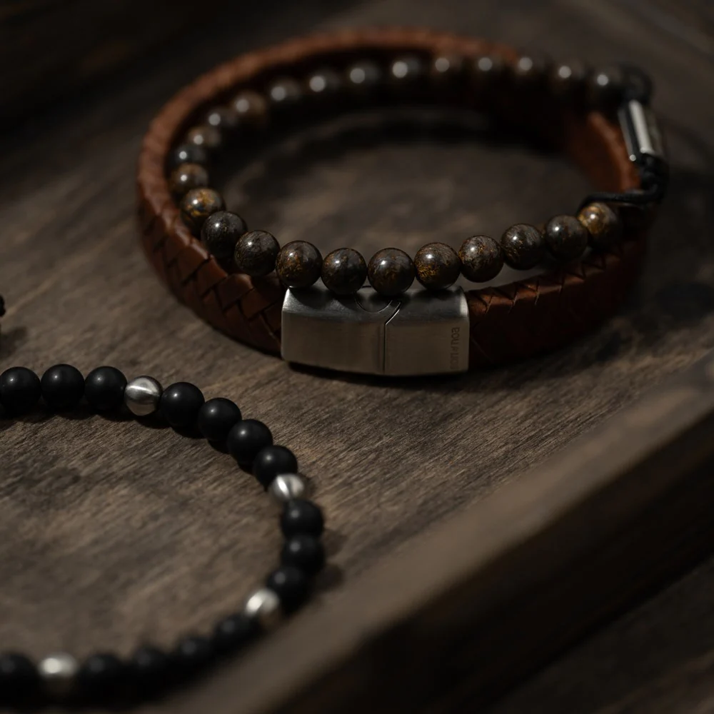 SON armbånd brun kalveskind - Image 3