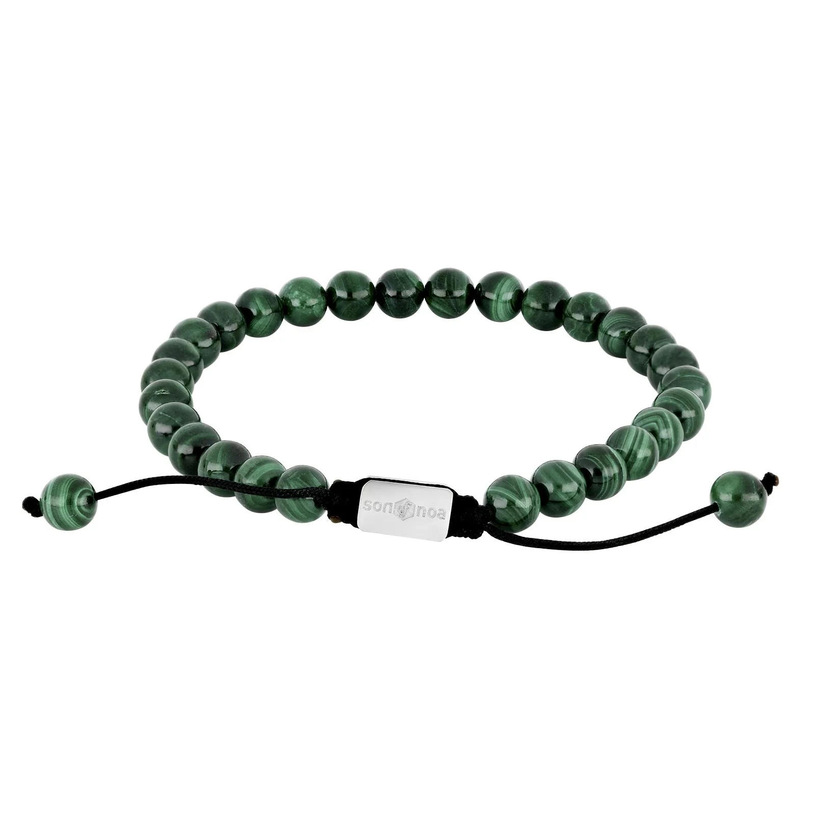 SON armbånd malakit 19-25cm - Image 2