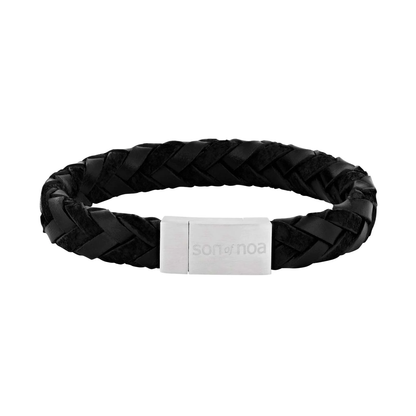 SON armbånd sort kalveskind