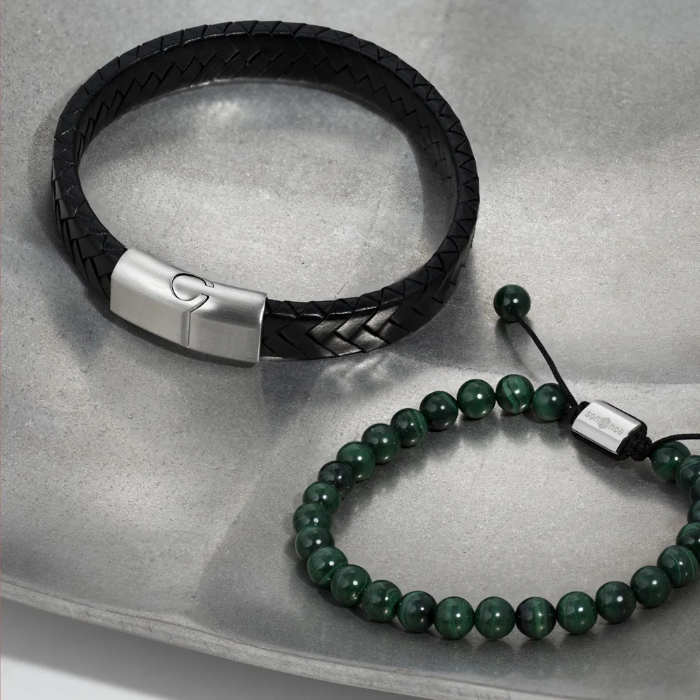 SON armbånd sort kalveskind - Image 3