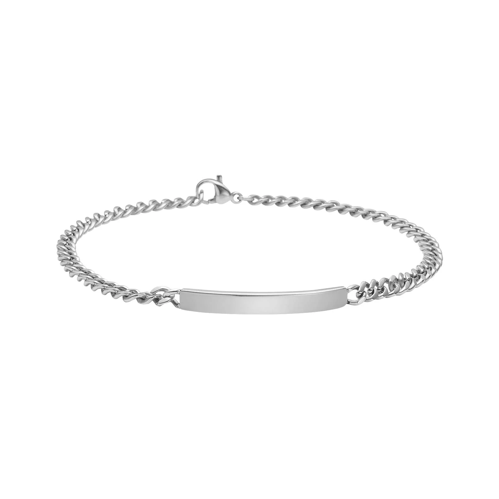 SON armbånd stål med plade