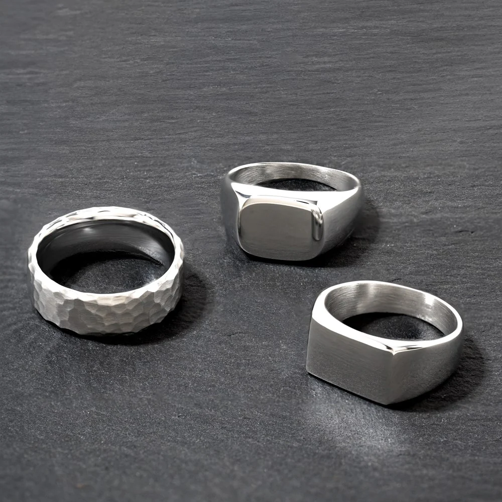SON stål ring hamret - Image 2
