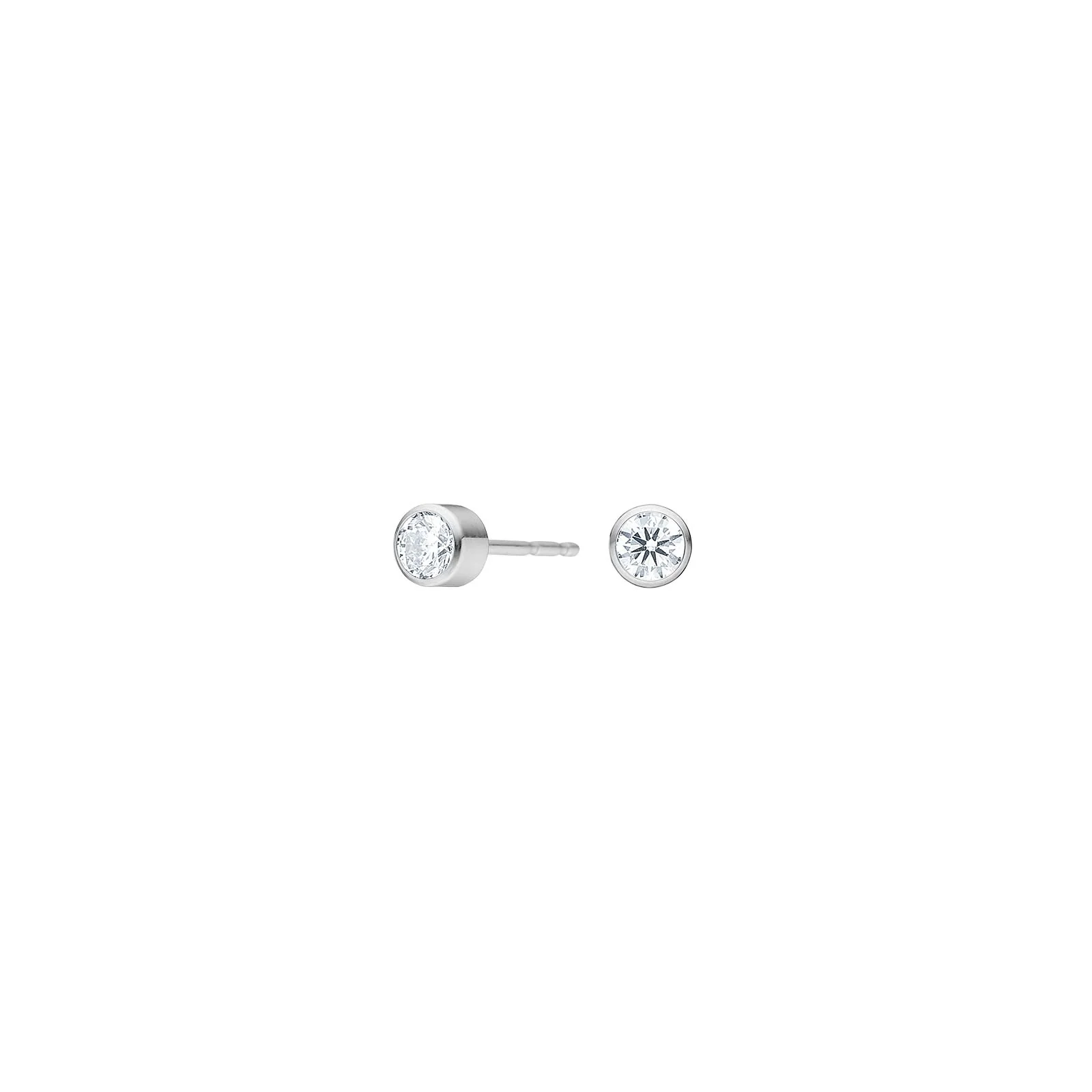 Titanium ørestikker 4mm cz